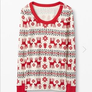 Hanna Anderson Dear Deer holiday pajamas